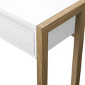 Two-Tone One-Drawer Writing Desk by Middlebrook