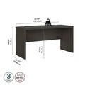 Bush Business Furniture Echo 60W Bow Front Desk