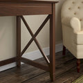 Bush Furniture Key West 60-Inch L-Shaped Desk with Rolling File Cabinet