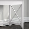Bush Furniture Key West 60-Inch L-Shaped Desk with Rolling File Cabinet
