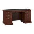 Saratoga Executive Desk with Drawers and Storage by Bush Furniture