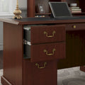 Saratoga Executive Desk with Drawers and Storage by Bush Furniture