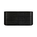 Modrest Fields Contemporary Black Acacia Chest of Drawers