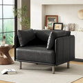 Christopher Knight Home Daphne Faux Leather Lounge Chair