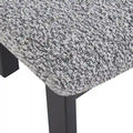 Set of 4 Astura Upholstered Dining Chairs with Iron Frame by Christopher Knight Home