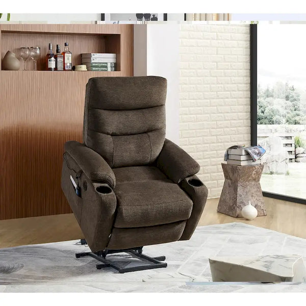 Christopher Knight Home Electric Lift Recliner Chair with Massage Function