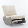 GDFStudio Contemporary Rocking Recliner with Footrest