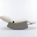 GDFStudio Contemporary Rocking Recliner with Footrest