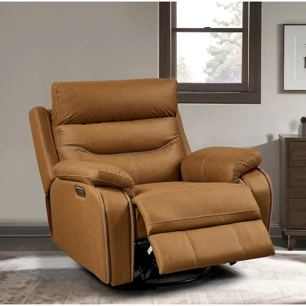 Christopher Knight Home Motorized Rocking Recliner Chair with 240-Degree Swivel