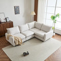 Christopher Knight Home - Evelyn Contemporary Modular L-Shaped Upholstered Sectional Sofa