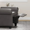Contemporary Tufted Push-Back Recliner Armchair