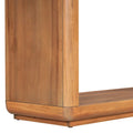 Christopher Knight Home - Mirod Stylish Minimalist Console Table with Curved Corners and U-Base
