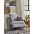 Signature Design by Ashley Modmax Dark Gray Reclining Swivel Glider Chair