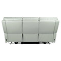 81.5" Genuine Leather Zero Gravity Power Recliner Sofa with Power Headrest and USB/USB-C Ports