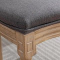 Set of 2 French Oval Back Dining Chairs - Elegant Retro Design with Solid Wood Frame