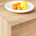 Contemporary Rectangular Coffee Table with Sturdy Base and Imitation Marble Finish for Living Room