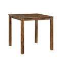 5-Piece Wooden Counter Height Dining Set: Square Table and 4 Chairs for Your Kitchen