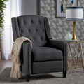 Roomfitters Classic Fabric Push-Back Recliner Chair - Elegant Seating for Living Room and Bedroom