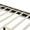 Queen Size Upholstered Platform Bed with Padded Headboard