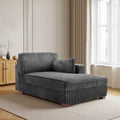 DREAMSIDEA Extra-Large Right-Facing Chaise Lounge Sofa