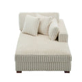 DREAMSIDEA Extra-Large Right-Facing Chaise Lounge Sofa
