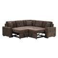Roomfitters L-Shaped Pull-Out Sofa Bed with Wheels, USB Ports, and Power Outlets – Versatile Sleeper Sofa for Ultimate Living Room Comfort