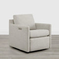 Nora Electric Reclining Swivel Chair with Footrest