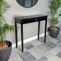 Porch & Den Holly Hill Solid Acacia Console Table with 1 Drawer