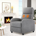 Versatile Recliner Chair with 8 Massage Settings and Lumbar Support for Ultimate Relaxation and Home Theater Experience