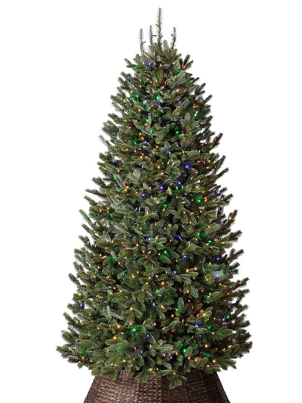 BH Fraser Fir Narrow Pre-Strung Artificial Christmas Tree