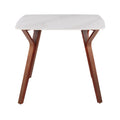 Carson Carrington Sala Dining Table Featuring a Textured Marble Top