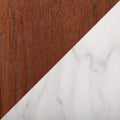 Carson Carrington Sala Dining Table Featuring a Textured Marble Top