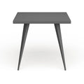 Carbon Loft Swan Industrial Square Metal Dining Table - Not Available