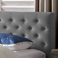 Christopher Knight Home Atterbury King Size Upholstered Bed Platform