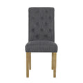 Set of 2 Aruda Upholstered Dining Chairs by Christopher Knight Home