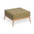 Christopher Knight Home Carson Lund Mid-Century Tufted Fabric Square Ottoman