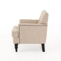 Christopher Knight Home Malone Tufted Back Fabric Club Chair - Dimensions: 28" L x 29.5" W x 33.5" H