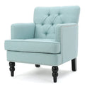 Christopher Knight Home Malone Tufted Back Fabric Club Chair - Dimensions: 28" L x 29.5" W x 33.5" H