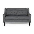 Christopher Knight Home Galene Modern Fabric Loveseat - Dimensions: 58"W x 33.5"L x 34.5"H