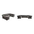 Gdansk 9-Person U-Shaped Chesterfield Sectional Sofa