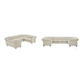 Gdansk 9-Person U-Shaped Chesterfield Sectional Sofa