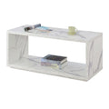 Northfield Admiral Coffee Table with Shelf by Convenience Concepts