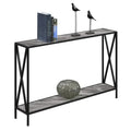 Tucson Console Table with Shelf by Convenience Concepts