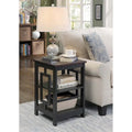 Convenience Concepts Town Square End Table Featuring Shelves