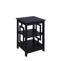 Convenience Concepts Town Square End Table Featuring Shelves