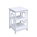 Convenience Concepts Town Square End Table Featuring Shelves