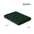 Loosh Home 10-Inch Gel Memory Foam Queen Futon Mattress