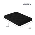 Loosh Home 10-Inch Gel Memory Foam Queen Futon Mattress