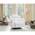 Copper Grove Sorgenfri Faux Leather Reclining Rocker Chair