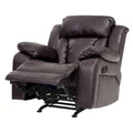 Copper Grove Sorgenfri Faux Leather Reclining Rocker Chair